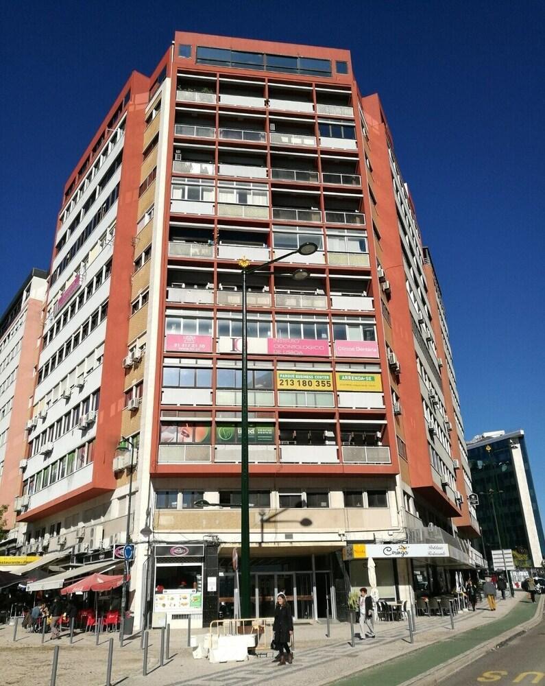 Hotel A Ponte - Saldanha Lissabon Exterior foto